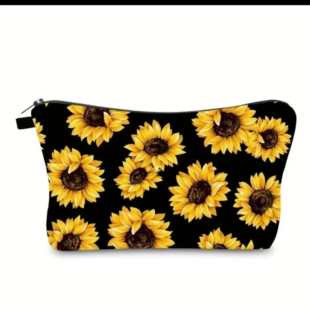 Sunflower Cosmetic Bag